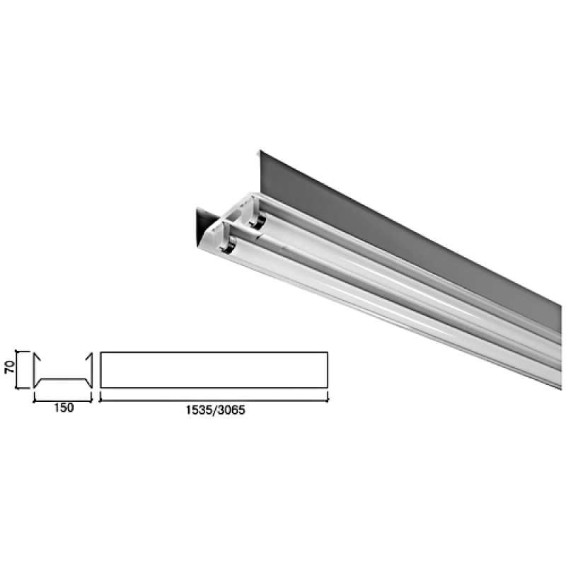 Магістральний світильник LED LINE300