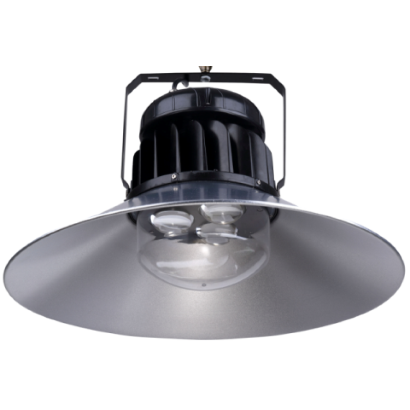 Промисловий світлодіодний світильник High Bay 120 W до 30 м з розсіювачем