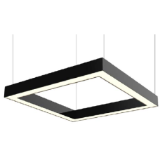 Підвісний світлодіодний квадратний LED світильник для офісу та магазину 1200х1200