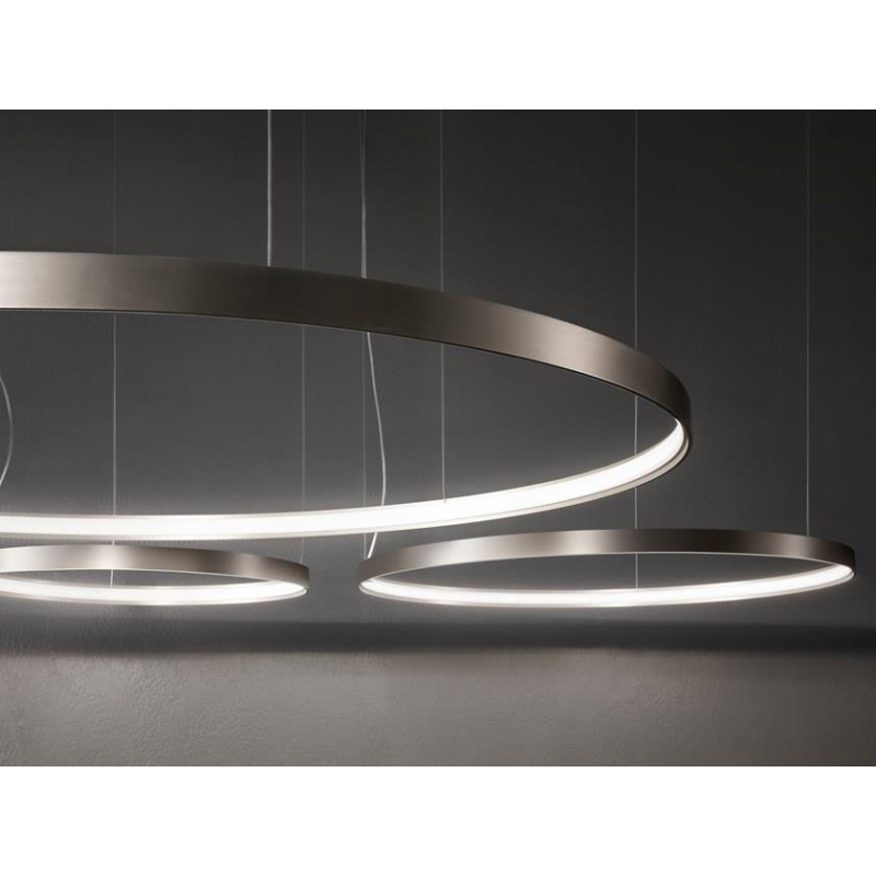 Підвісний світлодіодний LED світильник кільце для офісів і магазинів