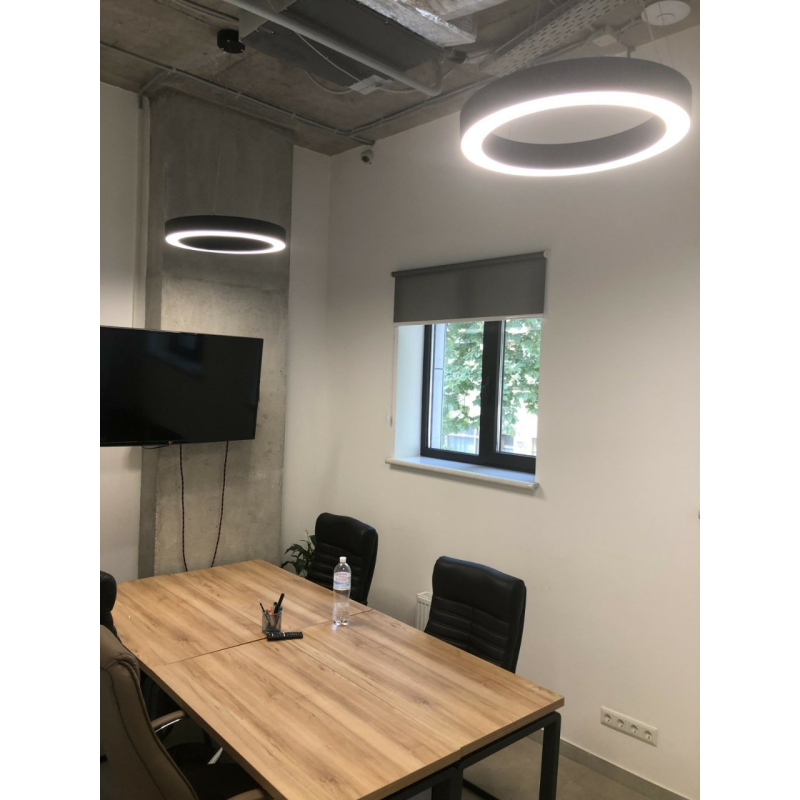 Підвісний світлодіодний LED світильник кільце для офісів і магазинів