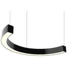 Підвісний світлодіодний LED світильник напівкільце для офісів і магазинів