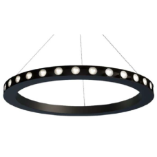 Підвісний світлодіодний LED світильник кільце для офісів і магазинів